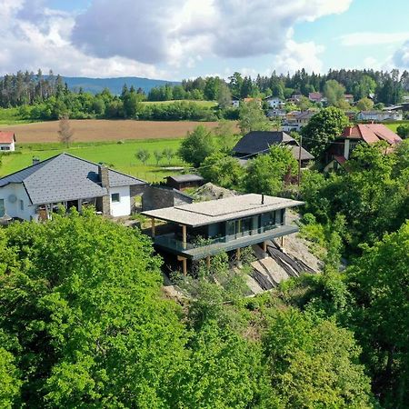 Modernes Ferienhaus Mit Panoramablick Rosegg Ngoại thất bức ảnh